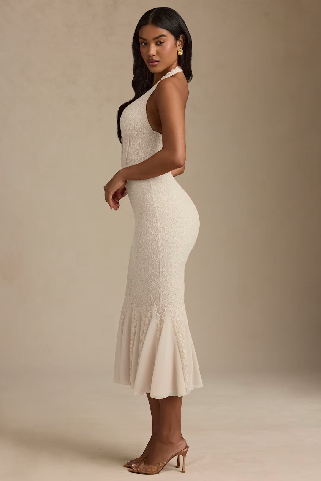 Olena Halterneck Dress