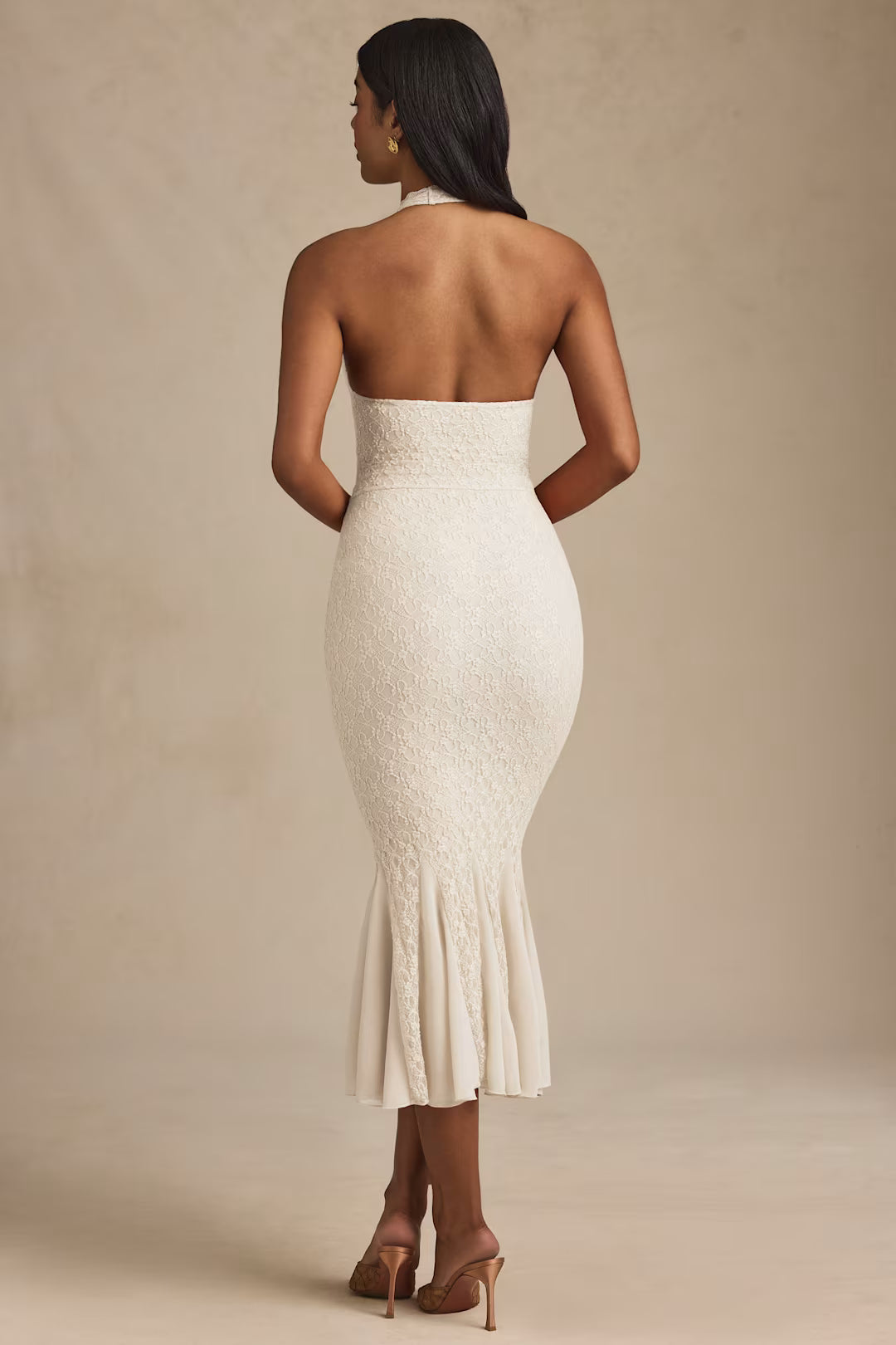 Olena Halterneck Dress