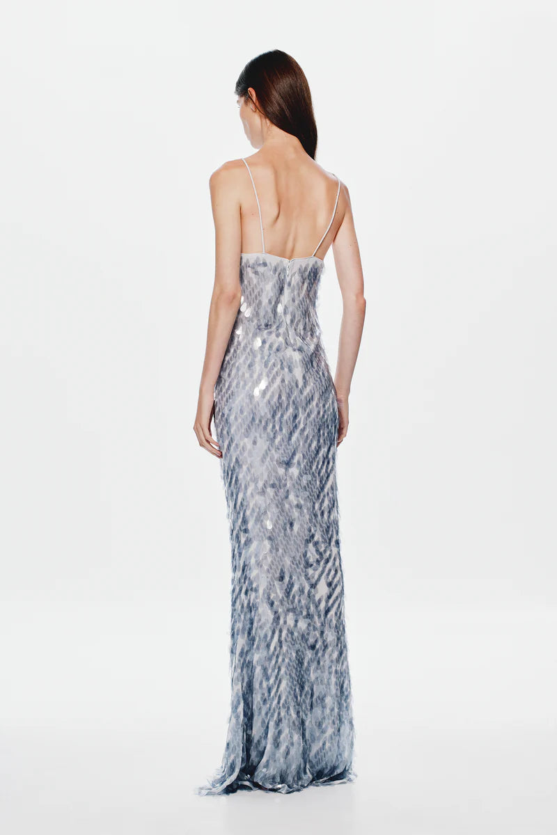 Sapphire Sequin Dress