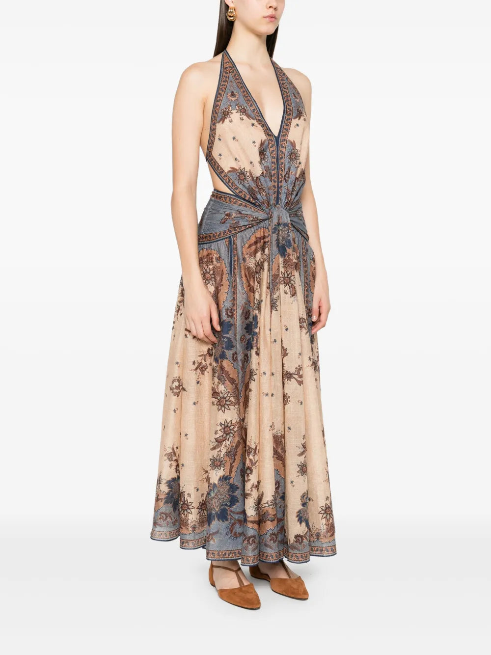 Sarreah Open-Back Maxi Dress