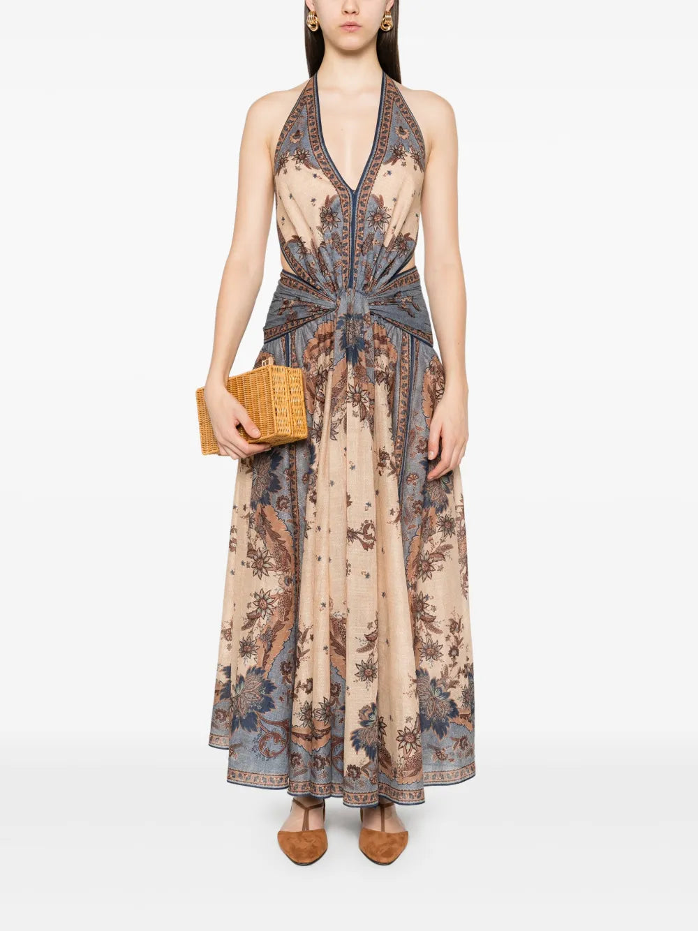 Sarreah Open-Back Maxi Dress