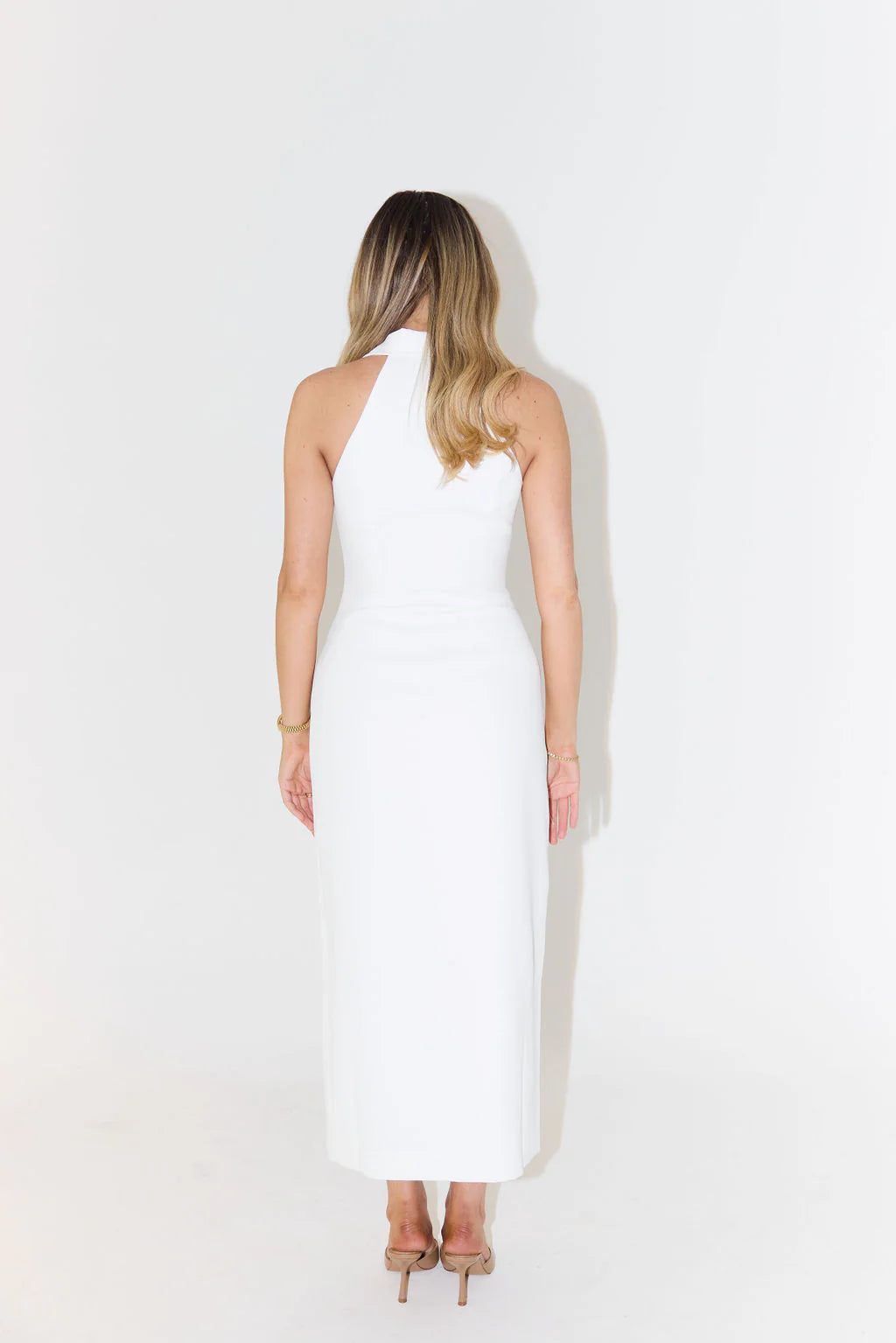 Muse Collar Maxi Dress