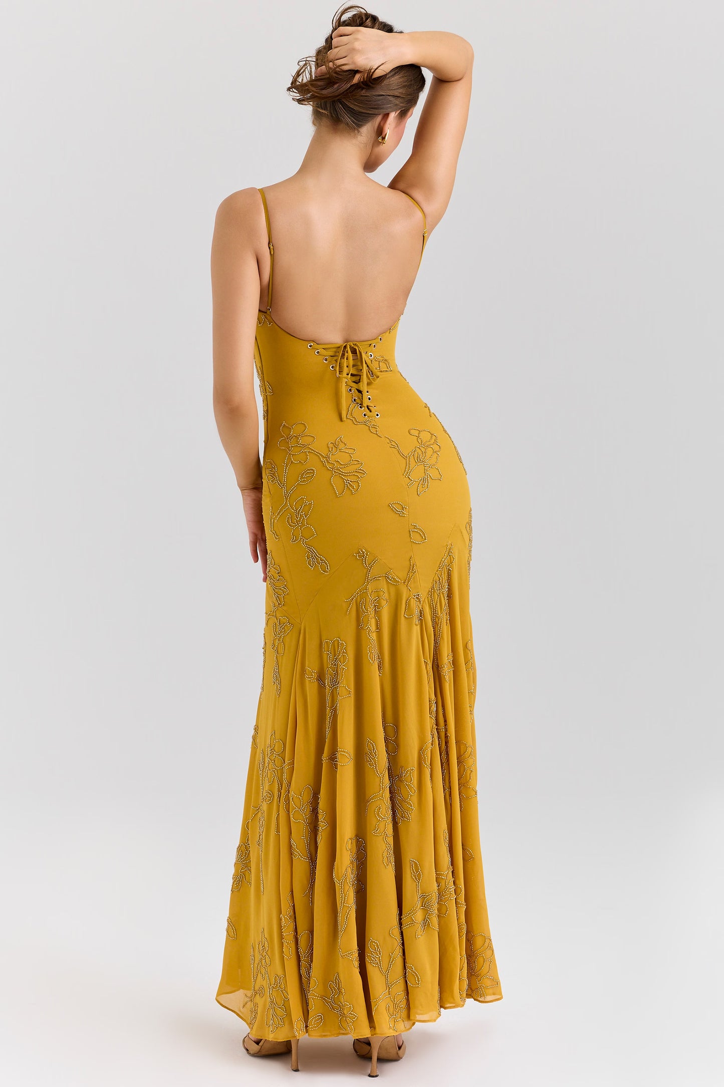 Rosalia Beaded Maxi Dress